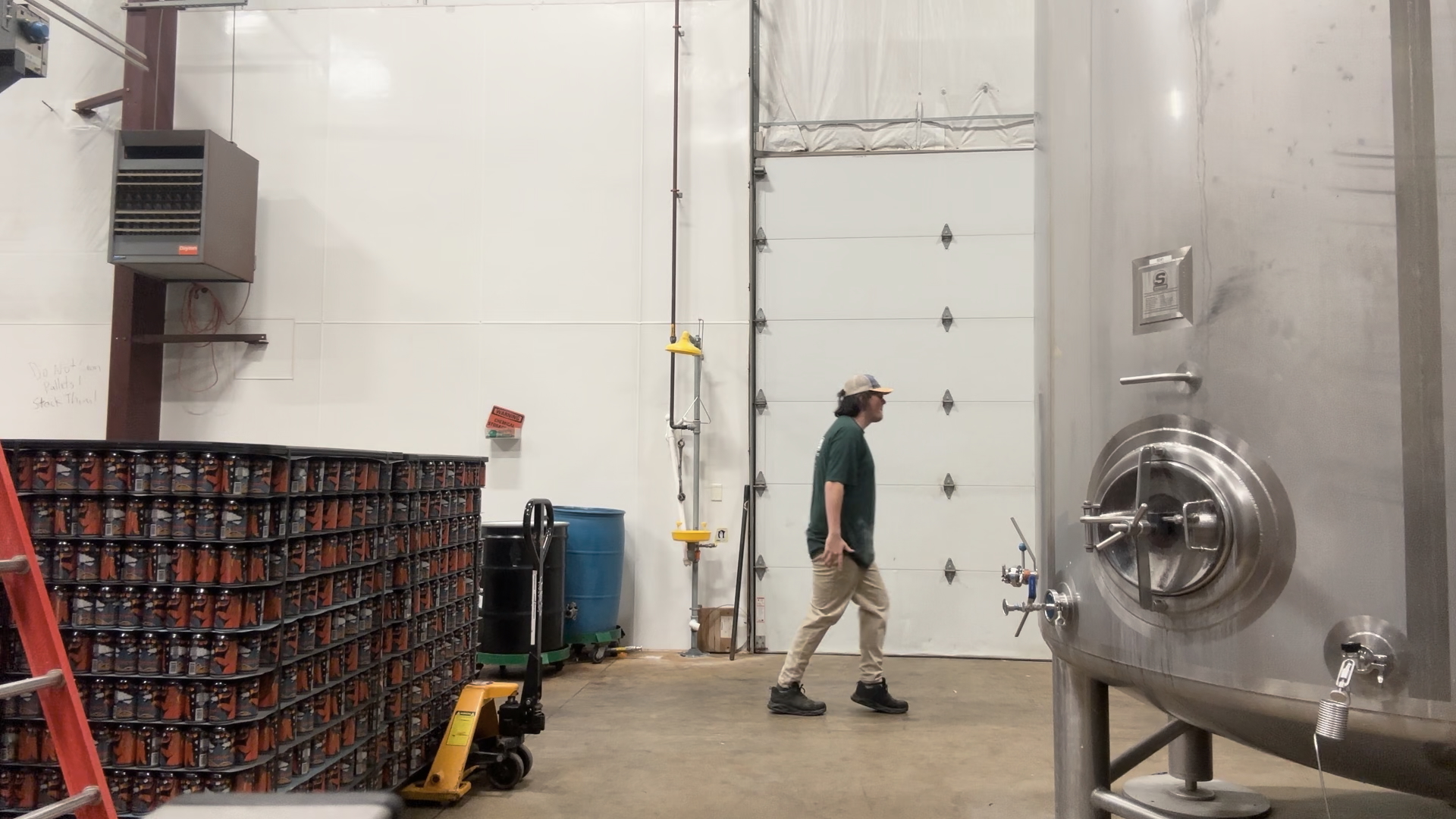 Moonwalking on the clock - video still