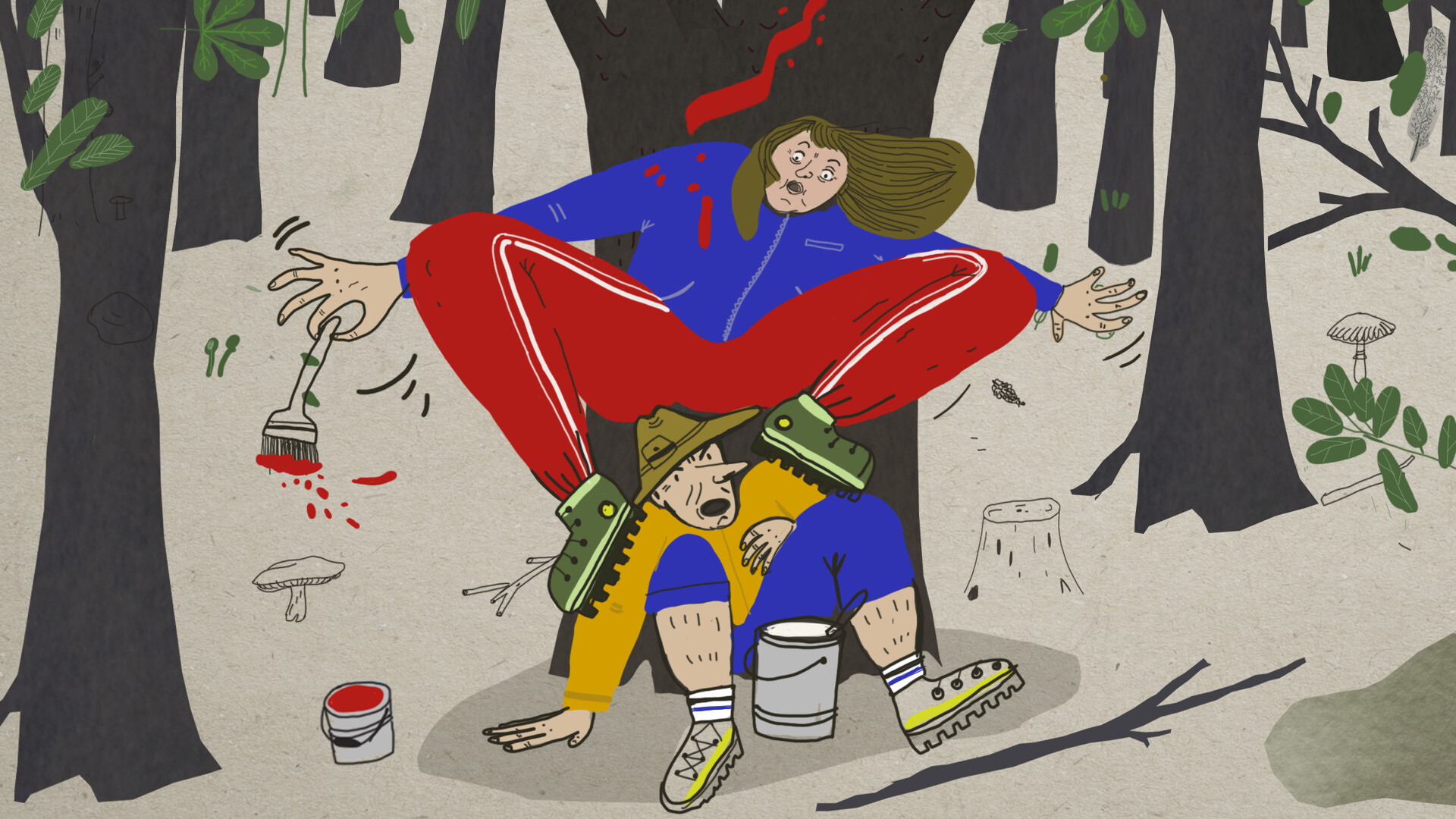 Tourists - video still